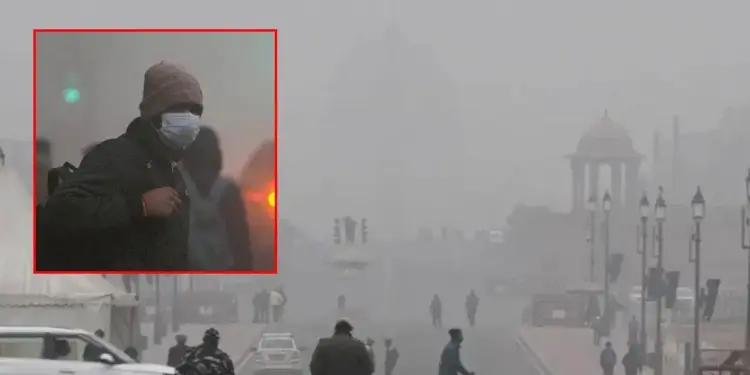 When will the 'poison' end from Delhi's air? All monitoring stations in red zone, AQI crossed 400