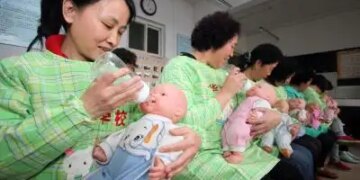 Why is China's population continuously decreasing?