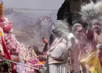 Controversy heated up on Holi of Masane: Kashi Vidvat Parishad said - against the scriptures, violation of decorum... Organizers also retaliated
