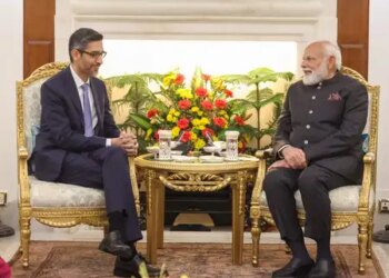 AI Impact Summit: Sundar Pichai meets PM Modi, discusses development of Artificial Intelligence in India