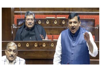 Aam Aadmi Party MP Sanjay Singh's big statement, says, "BJP is doing politics of hatred in the country"