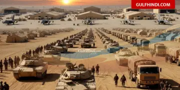 America deployed its largest army in the Middle East, such a scene for the first time since 2003