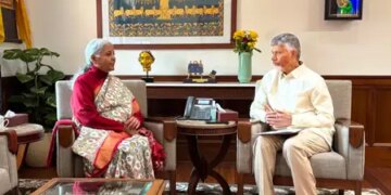 Andhra Pradesh: CM Naidu meets Union Home Minister and Finance Minister to discuss state issues