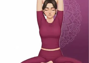 Are you troubled by back pain and shoulder stiffness? Get relief from Uttamandukasana