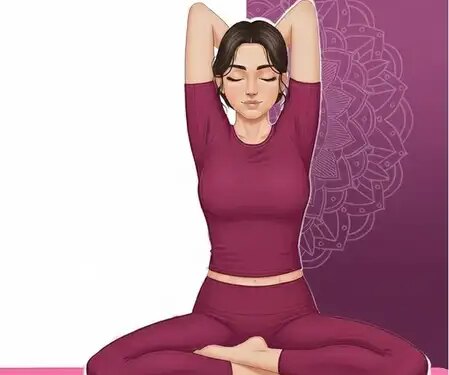 Are you troubled by back pain and shoulder stiffness? Get relief from Uttamandukasana