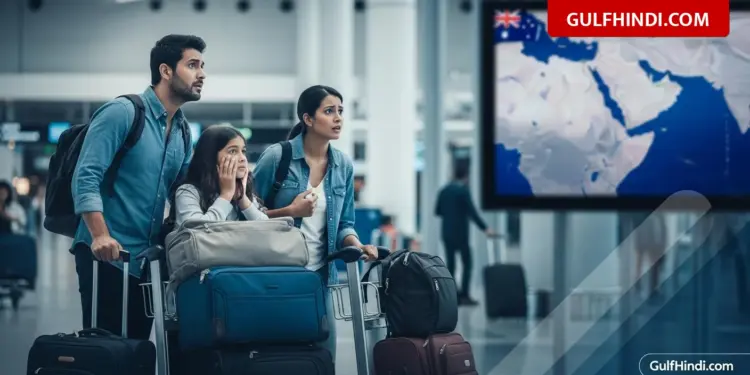 Australia gave permission to the families of its staff in UAE, Qatar and Jordan to leave the country, cited security as the reason.