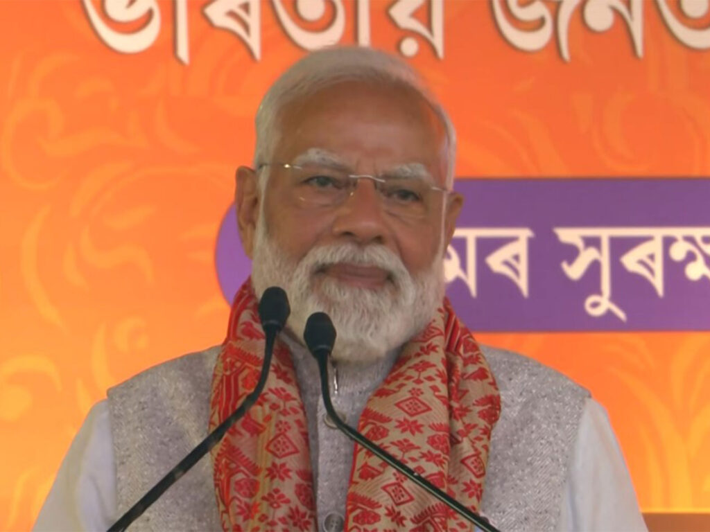 Being a BJP worker is the biggest qualification of my life: PM Modi in Assam