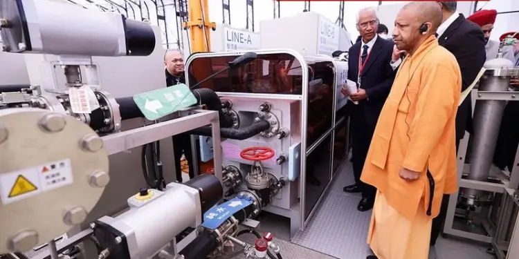 CM Yogi Japan Visit: Yogi saw hydrogen plant in Japan, brought investment worth thousands of crores for UP