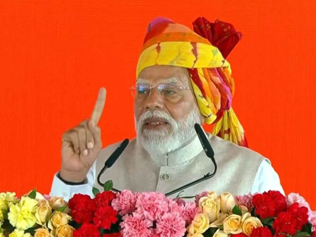 'Congress looks for an opportunity to defame the country': PM Modi's sharp attack in Ajmer
