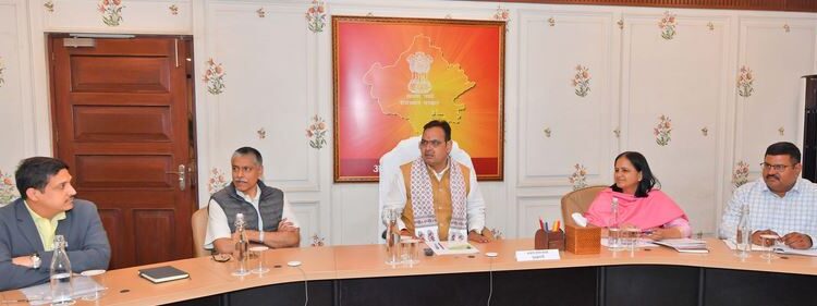 Coriander trader delegation of Ramganjmandi met Chief Minister Bhajanlal Sharma