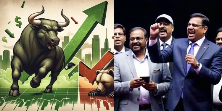 Effect of tariff reduction! Strong rally in the stock market! Sensex rises 600+ points, investors gain Rs 3800000000000 in the morning
