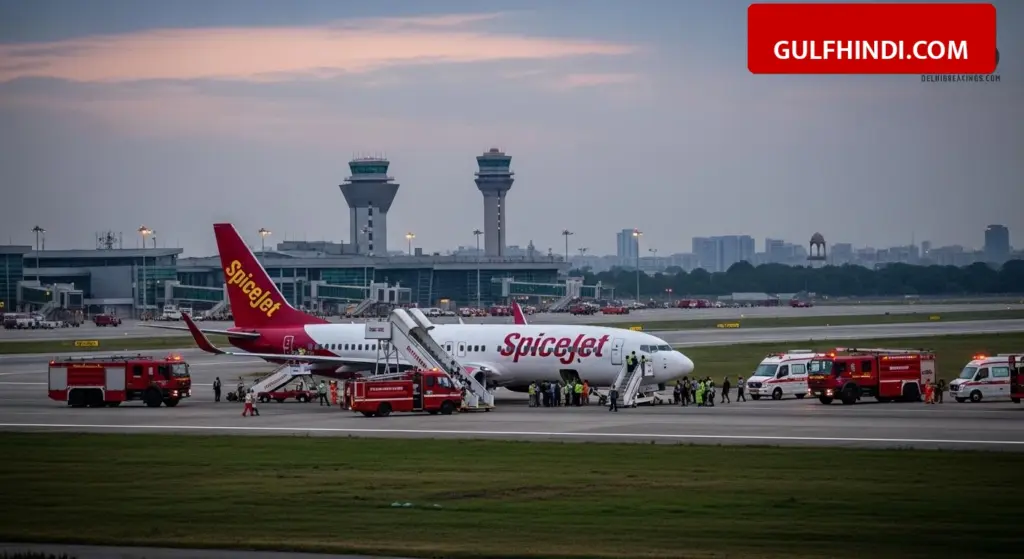 Engine failed in the air in SpiceJet flight, pilot sent Mayday signal and saved 150 lives.