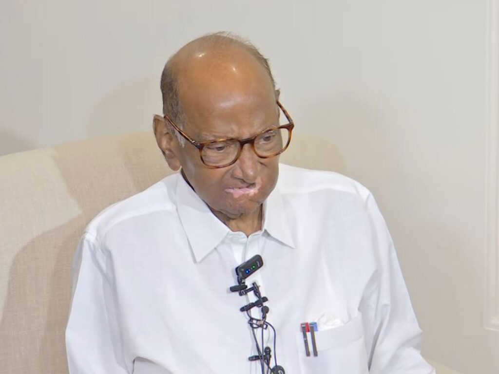 'Fadnavis has no right to speak', Sharad Pawar's big attack on NCP merger