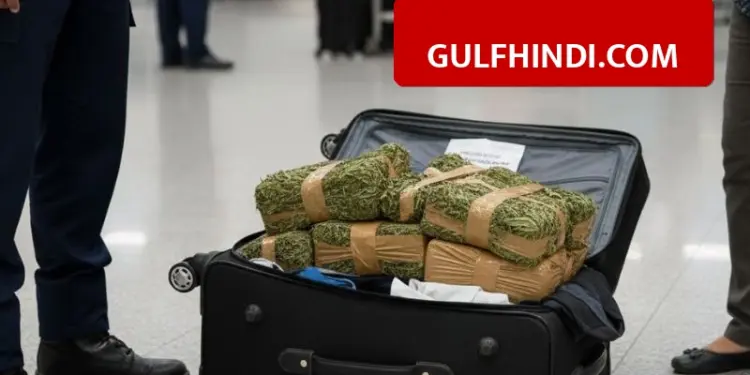 Female passenger caught at Muscat Airport, was bringing drugs hidden in her bag, police arrested