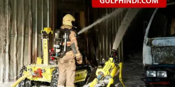 Fire broke out in a high-rise building in Dubai Marina, more than 3800 people were rescued safely.