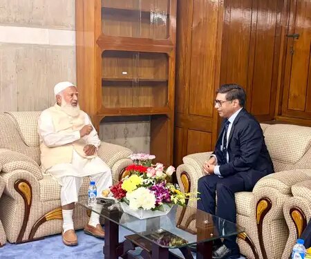 Foreign Secretary Vikram Misri met Bangladesh's Leader of Opposition Shafiqur Rahman