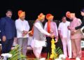 Governor Bagde participated in Shivaji Maharaj Jayanti celebrations in Agra