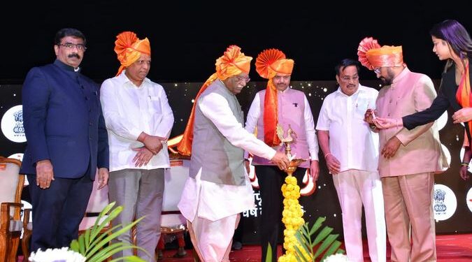 Governor Bagde participated in Shivaji Maharaj Jayanti celebrations in Agra