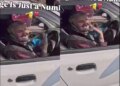 Grandma Rocks…! 90 year old grandmother held the steering wheel, drove the car at such a speed that even the biker was left behind!