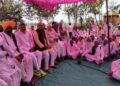 Honor ceremony of former centenarian MP Pandit Ramkishan in Bharatpur