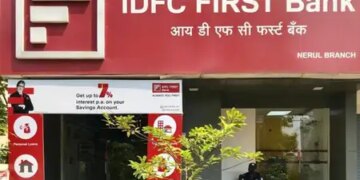 IDFC First Bank shares fell 20 percent after fraud of Rs 590 crore came to light.
