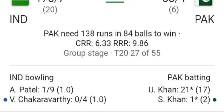 India defeated Pakistan in T20 World Cup, 4 wickets fell for 38 runs, Ishan Kishan created a storm.