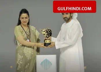 Indian teacher in Dubai gets a big reward of 1 million dollars, Sheikh Hamdan honored