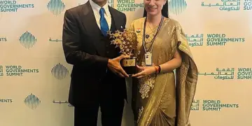 Indian woman won a prize of 1 million dollars in Dubai, Sheikh Hamdan gave the Global Teacher Prize