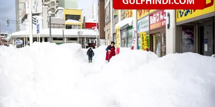 Japan Snowfall Update: 30 people died due to snowfall in Japan, Army took charge, 1400 trains canceled