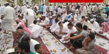 Madina Masjid an-Nabawi: Crowd gathered in Madina on the first day of Ramzan, 2.27 lakh fasting people broke their fast together.