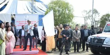 Manipur Chief Minister flags off 33 maternity ambulances, North-Eastern states take part in HPV vaccination campaign
