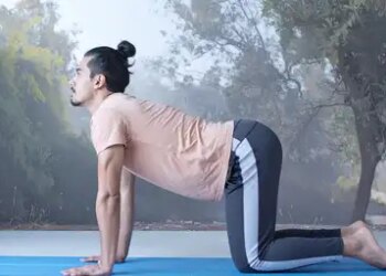 'Marjari Asana' is a boon for those with desk jobs, it will relieve neck and back pain.