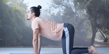 'Marjari Asana' is a boon for those with desk jobs, it will relieve neck and back pain.
