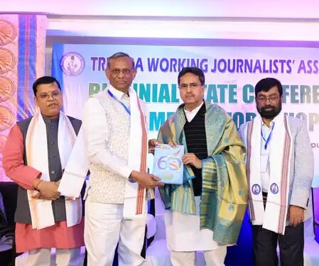 Media is the mirror of society, journalists should stay updated in digital age: Tripura Chief Minister