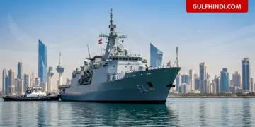 Oman’s powerful ship ‘Al-Mabrouka’ reaches Kuwait, 184 soldiers are deployed, know what is special