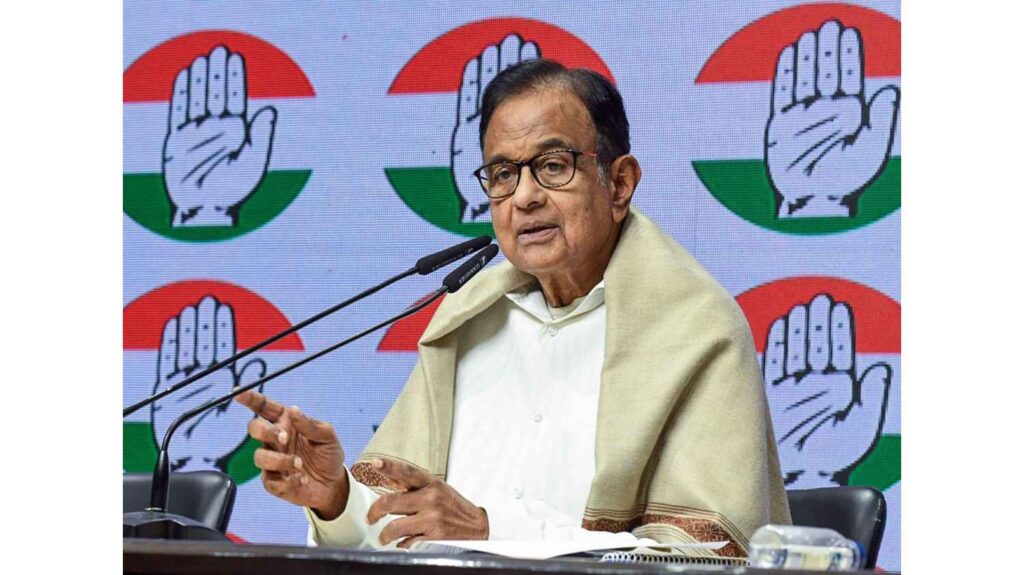P Chidambaram criticized economic analysts on 10% tariff, called the decision a weapon of Trump