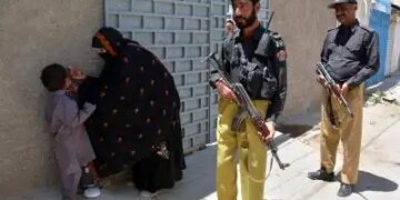 Parents attacked the team that went to administer polio drops to children in Pakistan