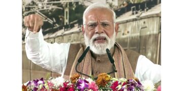 Prime Minister Modi targeted Congress, saying "this shows how ideologically bankrupt they have become"