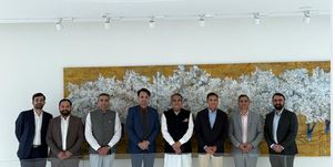 Punjab Industries Minister Sanjeev Arora meets industrialist Sajjan Jindal; Announcement of investment of ₹1,500 crore in steel sector in Rajpura