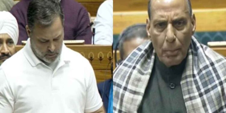 Ruckus in the budget session: Why did Rahul Gandhi and Rajnath Singh clash in Parliament?