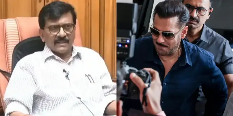 Sanjay Raut's sarcasm: 'Since when has Salman Khan been an RSS volunteer?' Deputy CM Shinde gave a strong counterattack