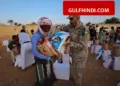 Saudi Arabia sent huge help to Socotra, Yemen, Force 808 distributed ration and restored electricity.