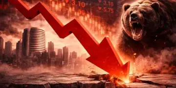 Stock Market Closing: Selling dominates the stock market! Sensex fell 559 points, Nifty 25,900, Rs 3 lakh crore lost