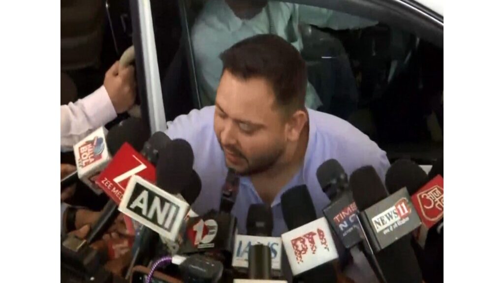Tejashwi Yadav reacted to Amit Shah's infiltration statement, said, "BJP is running a divisive agenda"