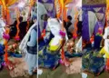 The groom's funny race in the wedding hall, people started laughing after watching the viral video