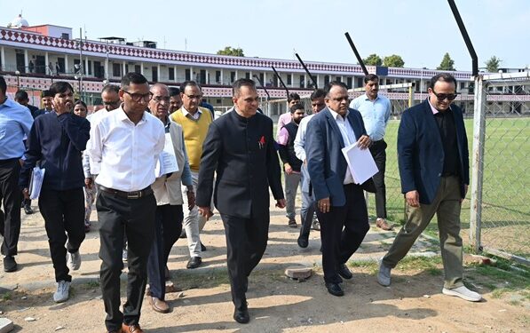 There will be many big changes in Sawai Mansingh Stadium before the IPL matches, Dr. Neeraj K. Pawan gave information to the Chief Secretary