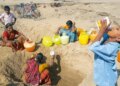 Thirst made me miserable! Women were seen collecting water by digging pits, eyes will get tears after watching the viral clip