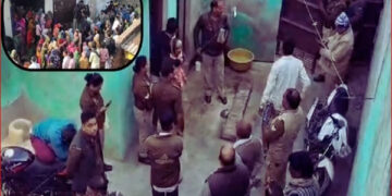 Uttar Pradesh: Five people of the same family committed suicide in Mathura, mourning spread in the area.