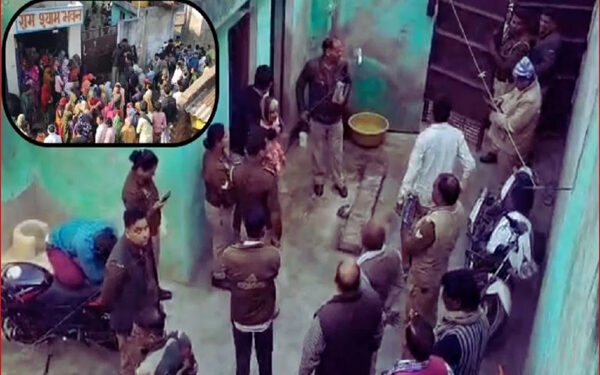 Uttar Pradesh: Five people of the same family committed suicide in Mathura, mourning spread in the area.