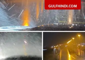 Weather took a turn in UAE, mercury dropped due to rain and hail, RTA issued advisory